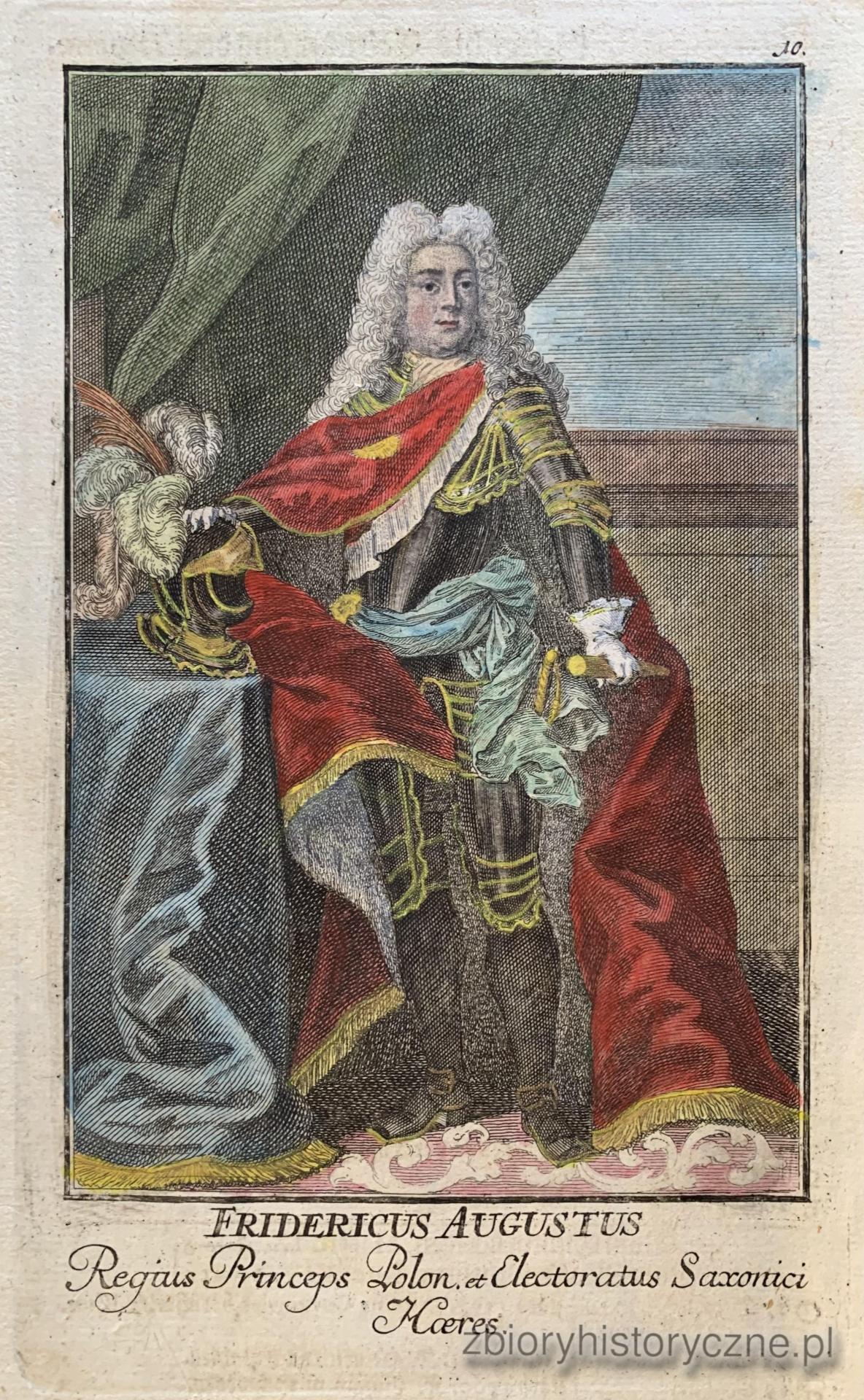 August III, kr&oacute;l Polski, przed 1733 r.  / 0