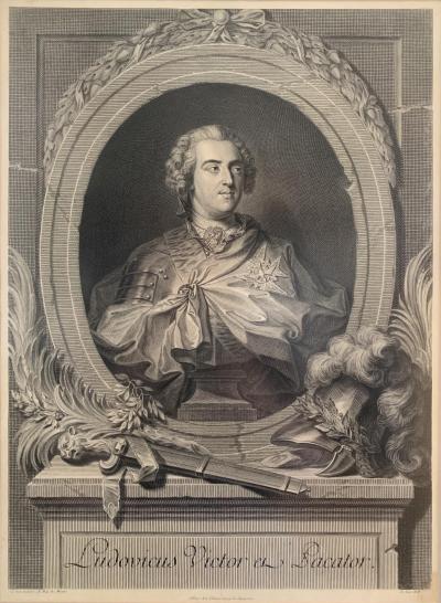 Ludwik XV, kr&oacute;l Francji, 1738 r.