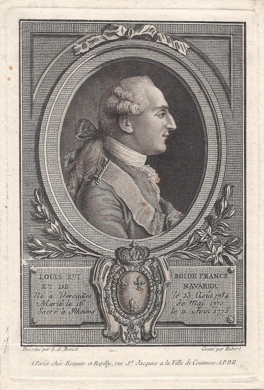 Ludwik XVI, kr&oacute;l Francji, 1774 r.