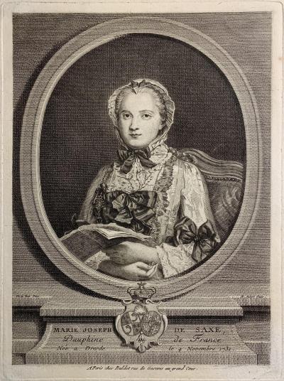 Maria J&oacute;zefa, c&oacute;rka kr&oacute;la Augusta Polski III, ok. 1750 r.