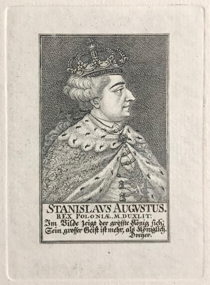 Stanisław August, kr&oacute;l Polski, ok. 1770 r.