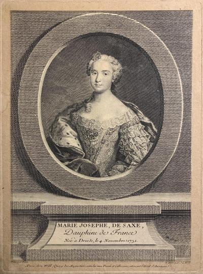 Maria J&oacute;zefa, c&oacute;rka kr&oacute;la Polski Augusta III, 1750 r.