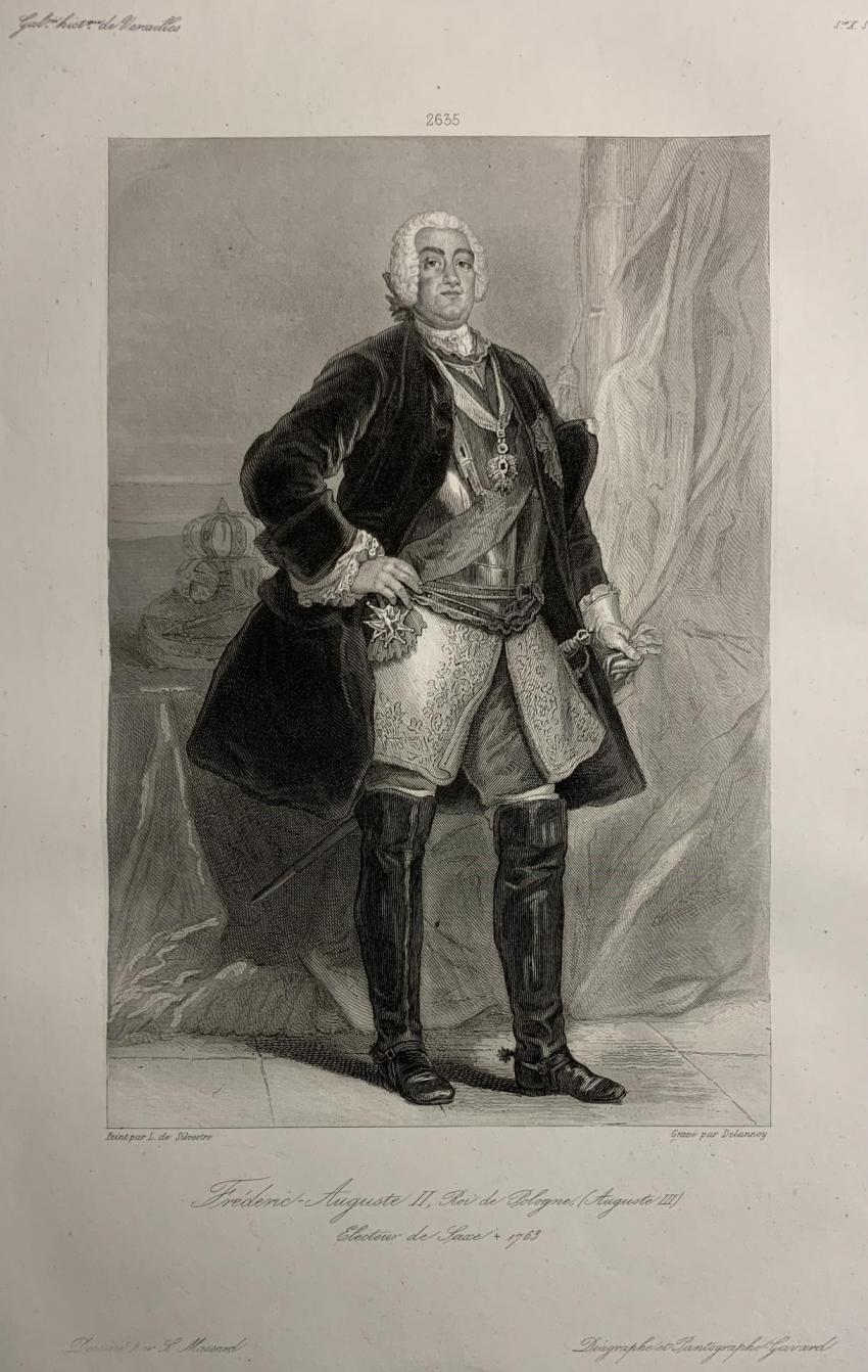 August III, kr&oacute;l Polski, 1838-1841 r.