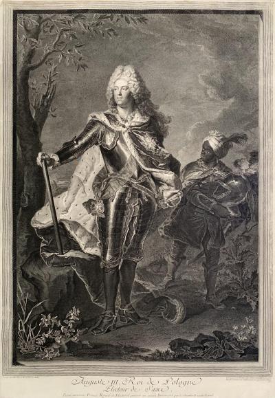 August III, kr&oacute;l Polski, 1750 r.