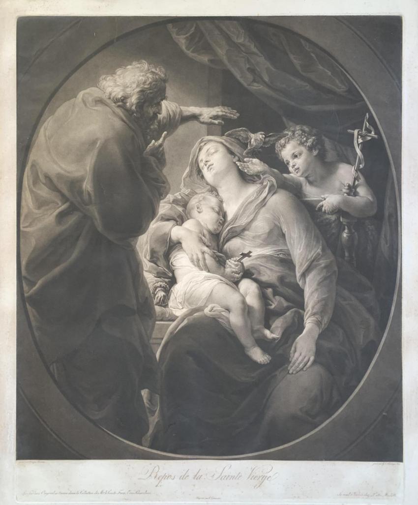 Odpoczynek Świętej Panny, 1815 r.